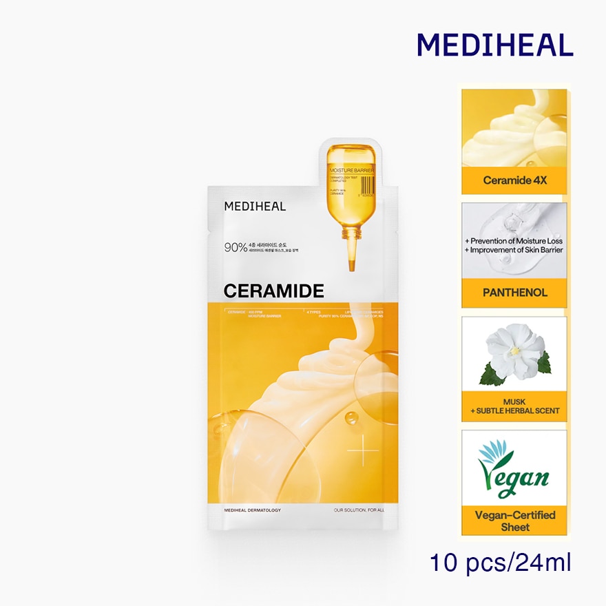 MEDIHEAL Ceramide Essential Mask Moisture Barrier image
