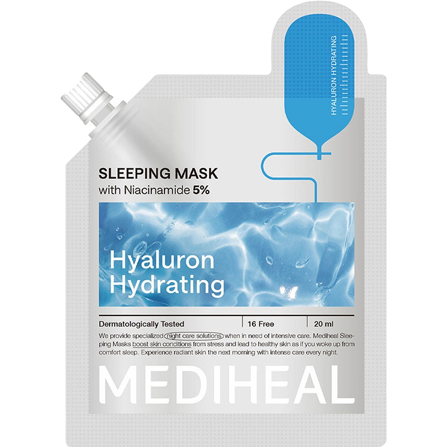MEDIHEAL Hyaluron Hydrating Sleeping Mask image