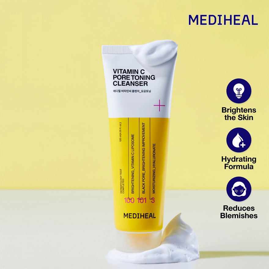 MEDIHEAL Vitamin C Cleanser Pore Toning image