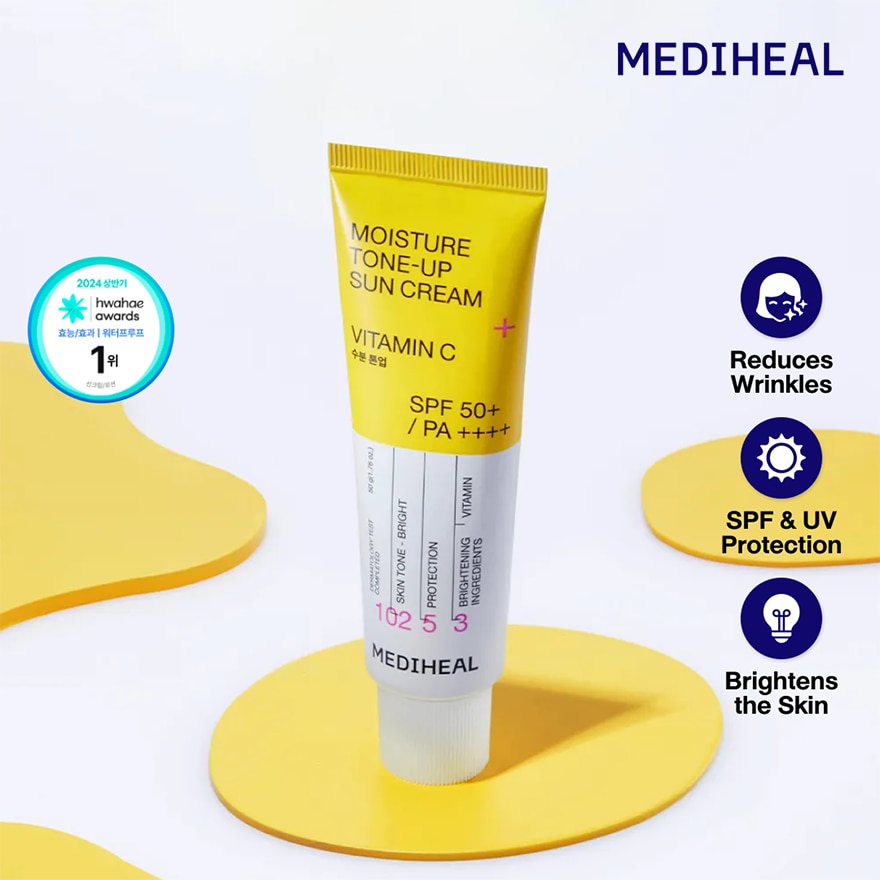MEDIHEAL Moisture Tone Up Sun Cream