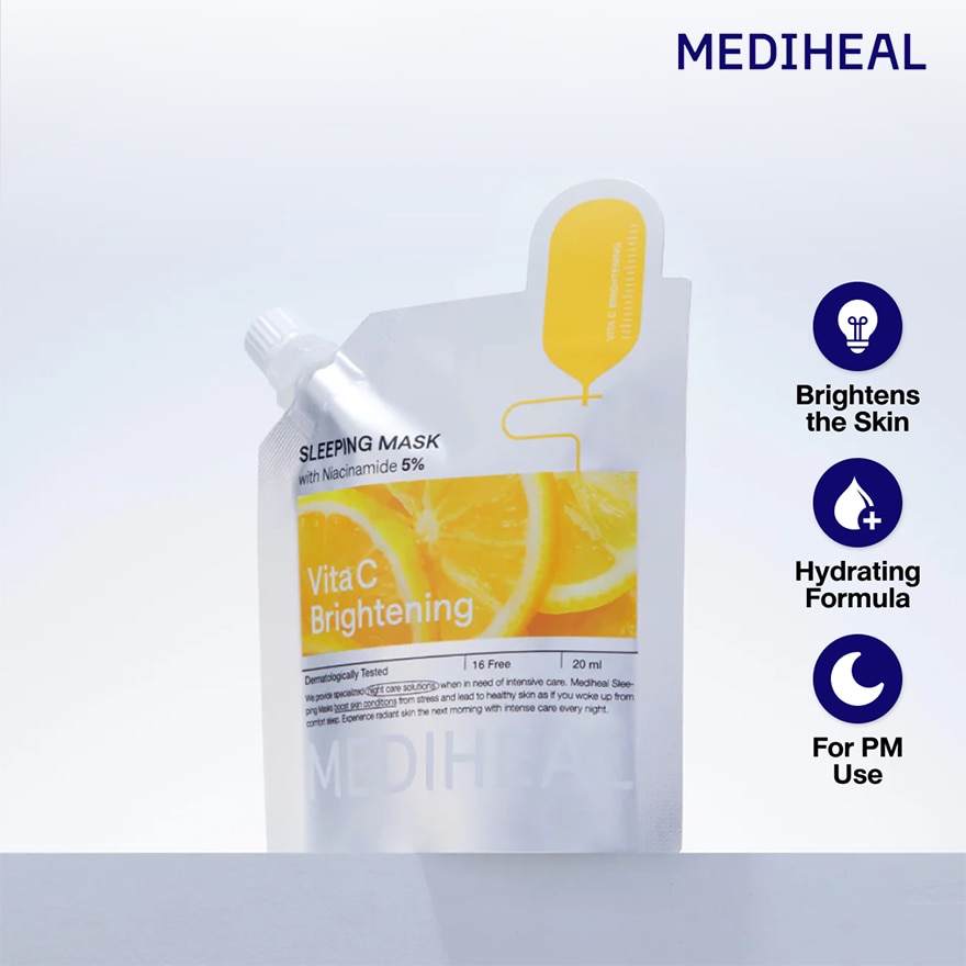 MEDIHEAL Vita C Brightening Sleeping Mask image