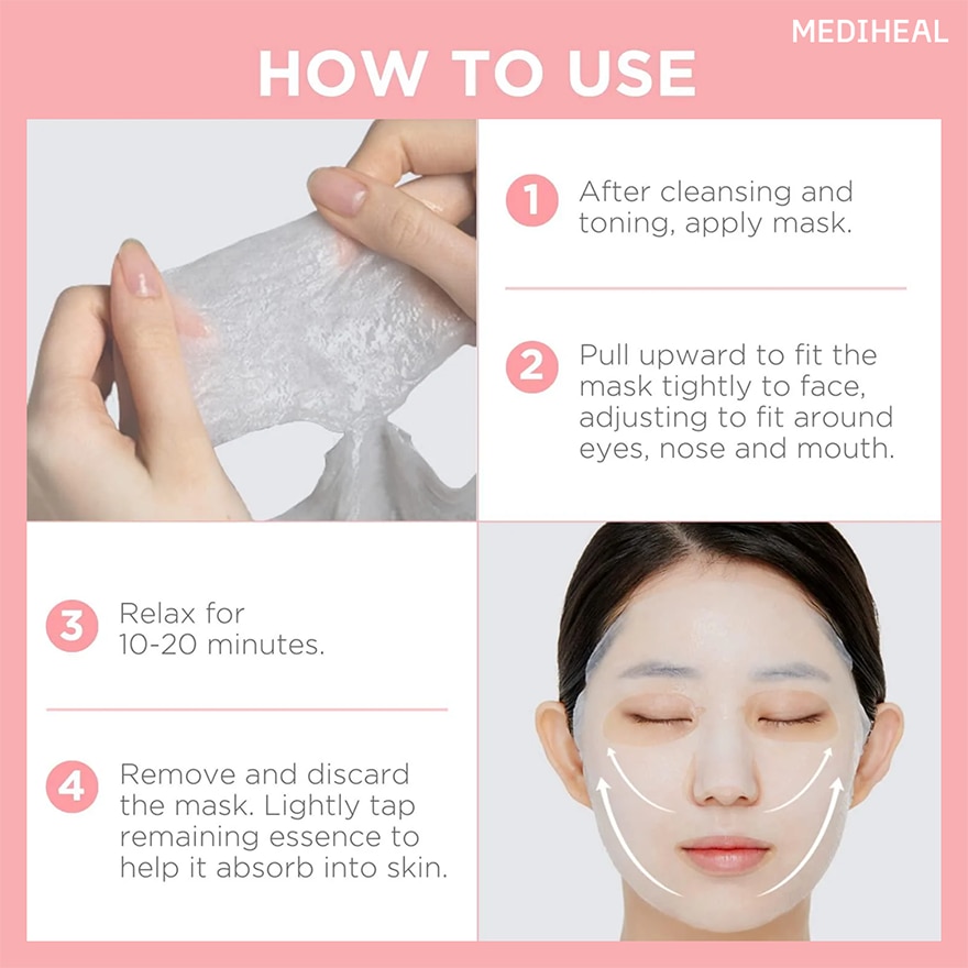 MEDIHEAL Collagen Essential Mask Core Firming 10 image