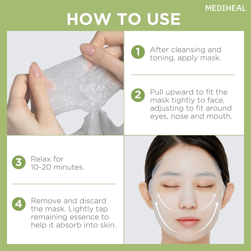MEDIHEAL Teatree Essential Mask Calming Moisture image