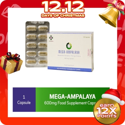 MEGA MEGA Mega Ampalaya 600mg Sold Per Piece