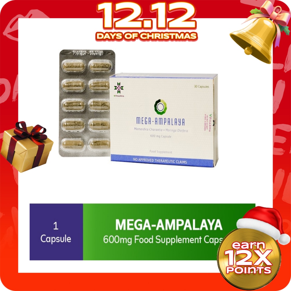 MEGA Mega Ampalaya 600mg Sold Per Piece