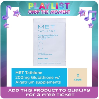 MET TATHIONE - Dietary Suuplement Sachet 2pcs Capsule