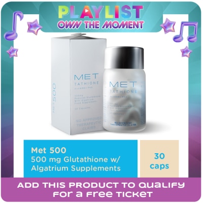 MET TATHIONE - Softcap with DHA - 500Mg 30 Capsules