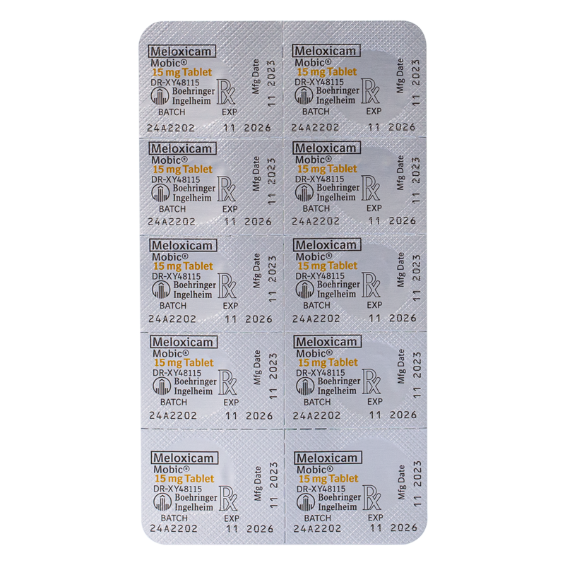 Meloxicam 15mg 1 Tablet [PRESCRIPTION REQUIRED]