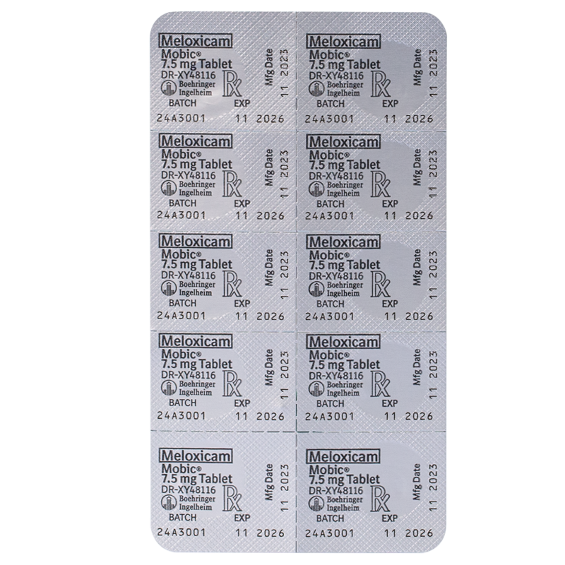 Meloxicam 7.5mg 1 Tablet [PRESCRIPTION REQUIRED]
