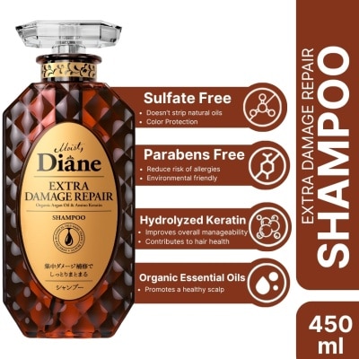 MOIST DIANE Perfect Beauty Extra Damage Repair Shampoo 450ml