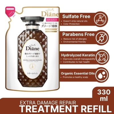 MOIST DIANE Perfect Beauty Extra Damage Repair - Treatment Refill - 330 ML