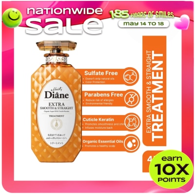 MOIST DIANE - Perfect Beauty Extra Smooth & Straight - Treatment - 450 ML