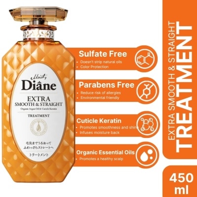 MOIST DIANE Perfect Beauty Extra Smooth & Straight - Treatment - 450 ML