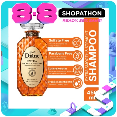 MOIST DIANE - Perfect Beauty Extra Smooth & Straight - Shampoo - 450 ML image