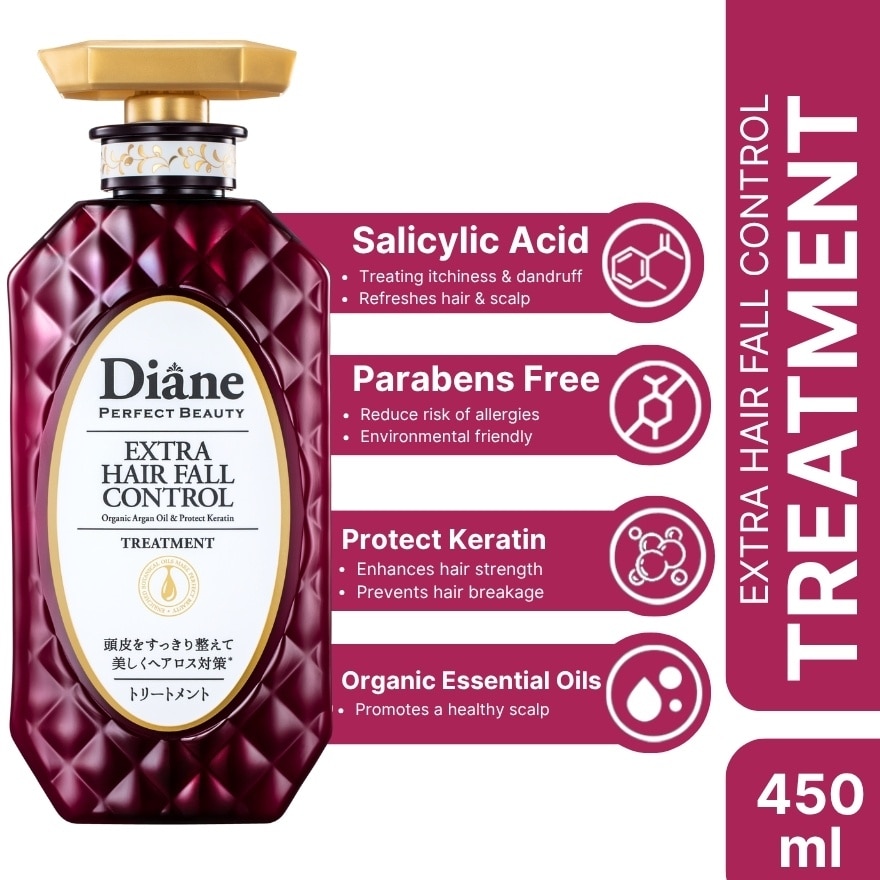 MOIST DIANE Extra Hair Fall Control Treatment 450ml