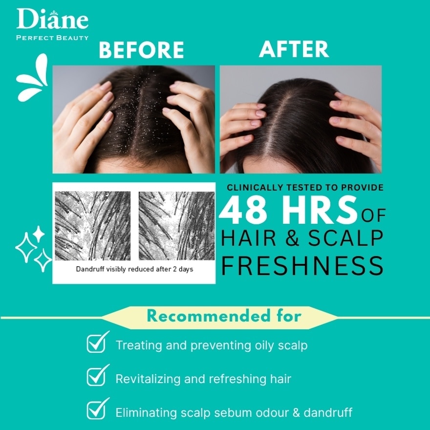 MOIST DIANE Fresh & Hydrate Shampoo 450ml