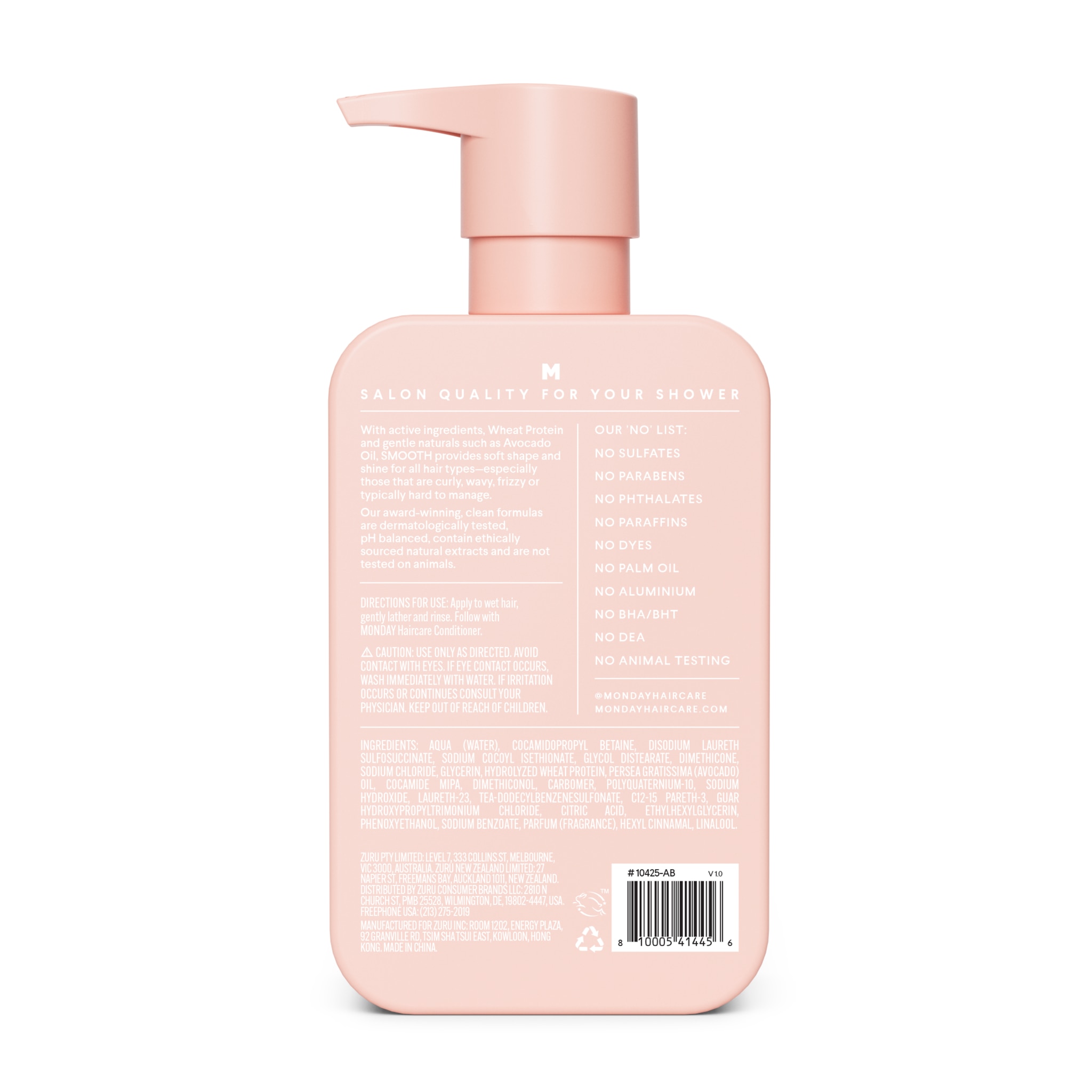 MONDAY Shampoo Smooth 354ml