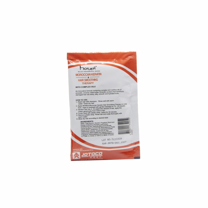 Moroccan Keratin Hair Smoothing Therapy with Complex Oils 20ml