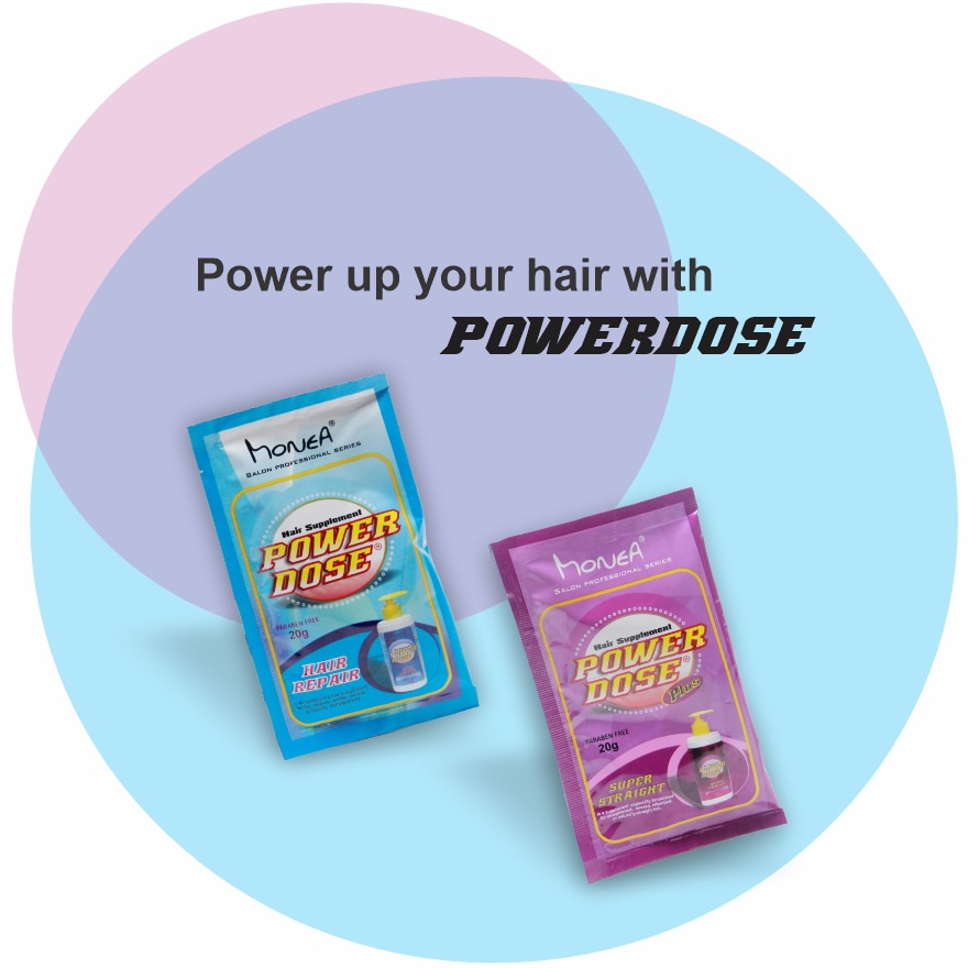 Hair Supplement Powerdose Plus Super Straight 20g