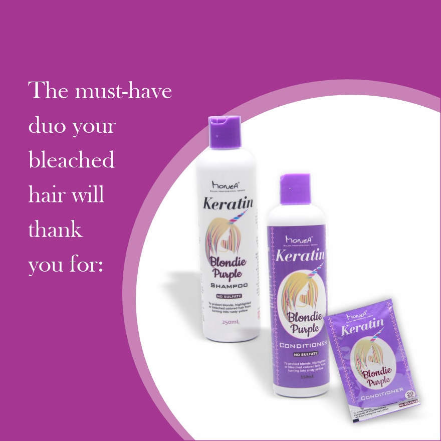 Monea Cond Keratin Blondie Purple 20Ml