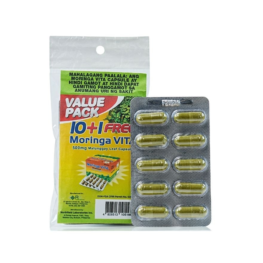 Vita 10+1 500mg Malunggay Capsule
