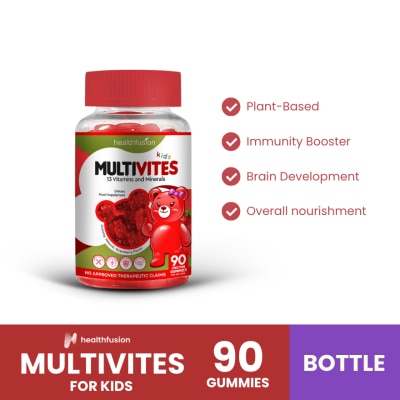 HEALTH FUSION MultiVites Kids 180g 1 Bottle (90 Gummies) image