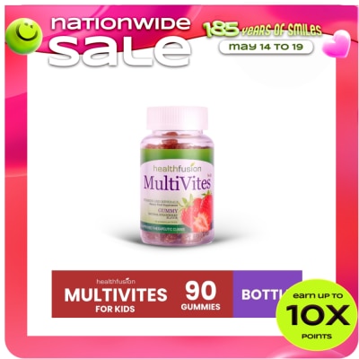 HEALTH FUSION - MultiVites Kids 180g 1 Bottle (90 Gummies)