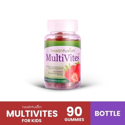 HEALTH FUSION MultiVites Kids 180g 1 Bottle (90 Gummies)