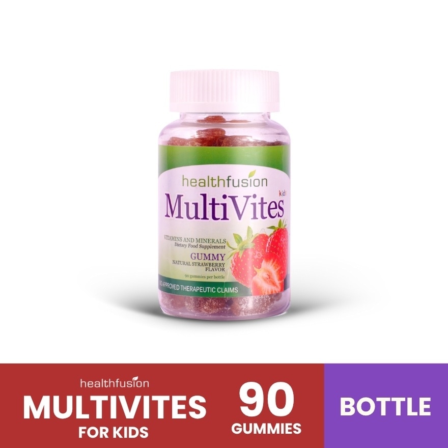 MultiVites Kids 180g 1 Bottle (90 Gummies)