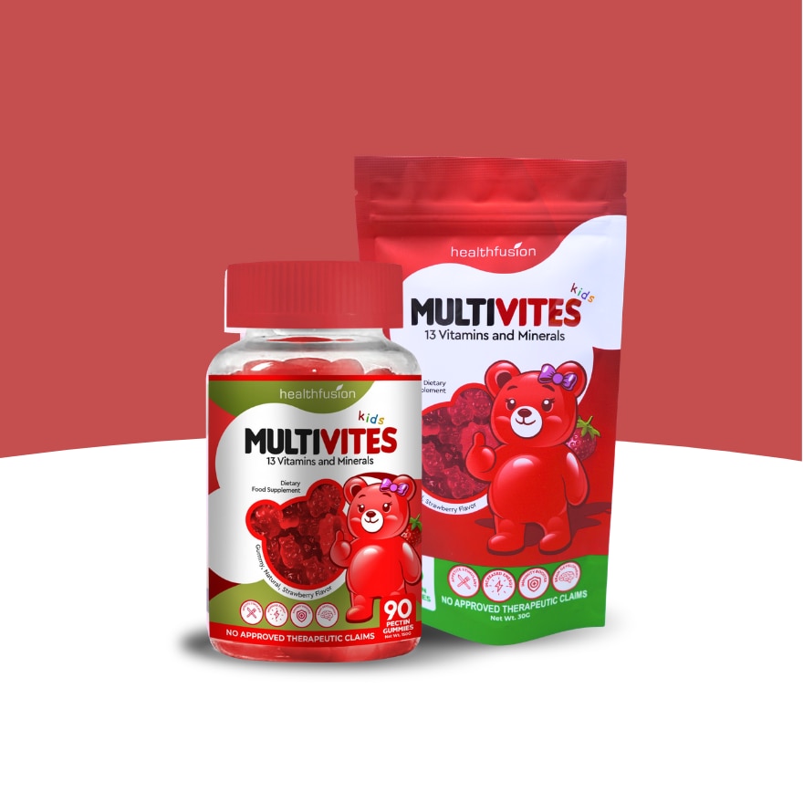 MultiVites Kids 180g 1 Bottle (90 Gummies) image