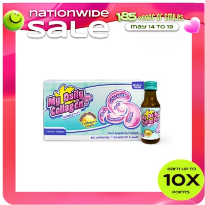 MY DAILY COLLAGEN - MY DAILY COLLAGEN Collagen Drink 100ml Sold Per Bottle