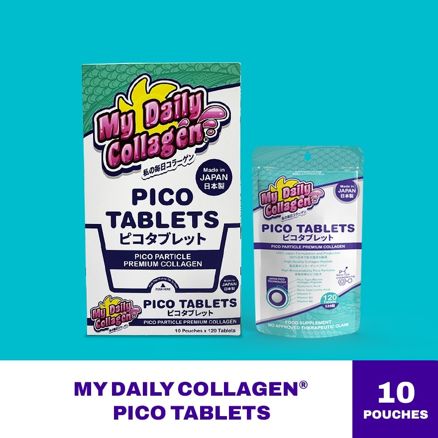 MY DAILY COLLAGEN Pico Tablet Pouch 10s