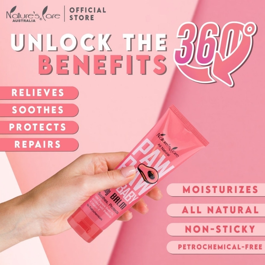 NATURAL CARE All Natural Paw Paw Balm - 30g