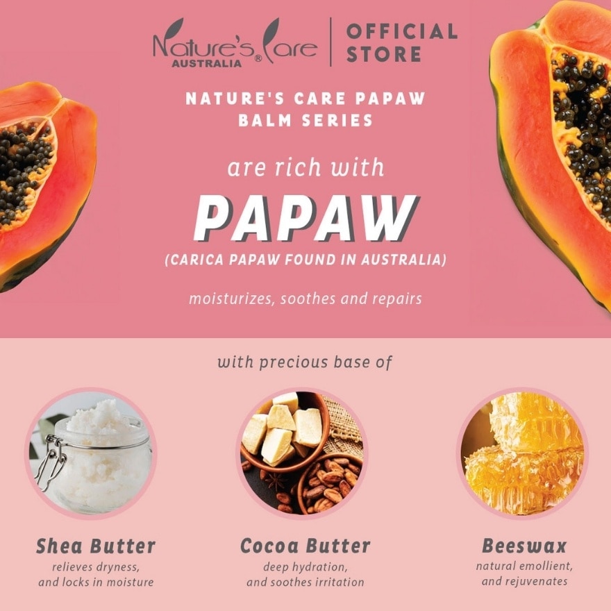 NATURAL CARE All Natural Paw Paw Balm - 30g