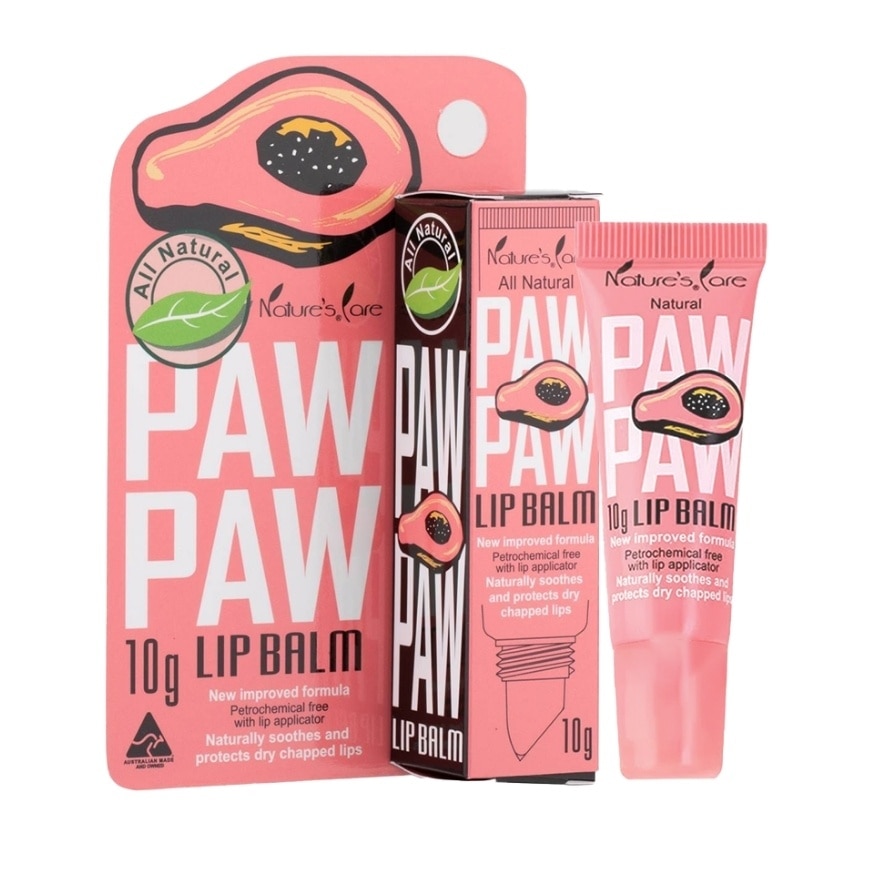 NATURAL CARE All Natural Paw Paw lip Balm - 10g