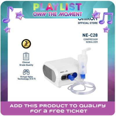 OMRON - OMRON NE-C28 Compressor Nebulizer Asthma with Complete Set