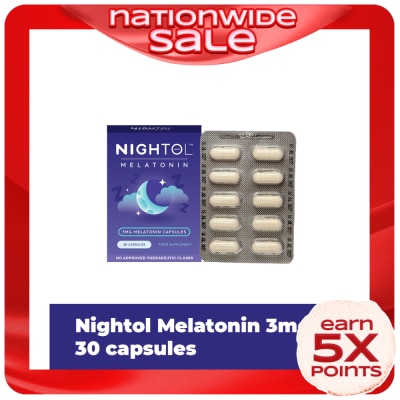 NIGHTOL NIGHTOL Nightol Food Supplement 3mg Sold Per Piece