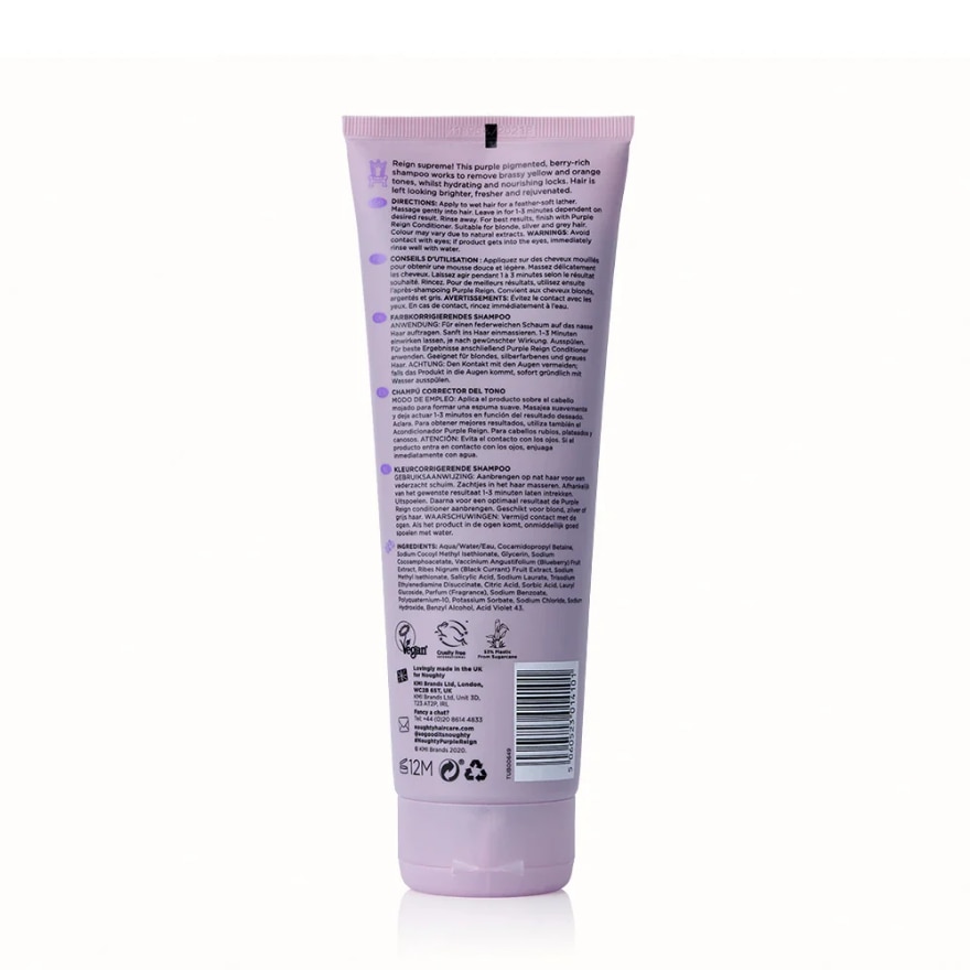 NOUGHTY Purple Reign Tone Correcting Shampoo 250ml