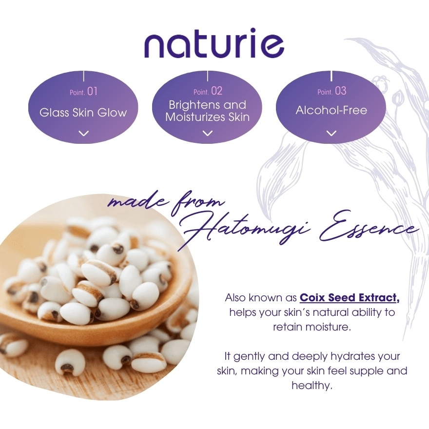 NATURIE Hatomugi Skin Conditioner 500ml