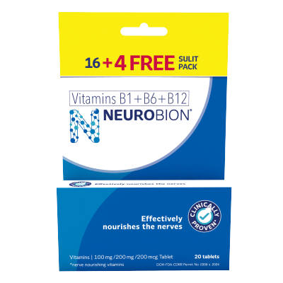 NEUROBION NEUROBION Vitamins B1 + B6+ B12 Buy 16+4 Sulit Pack