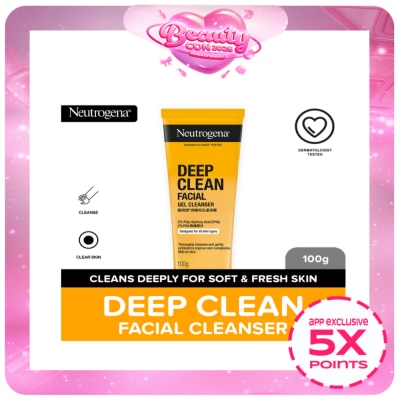 NEUTROGENA - NEUTROGENA Deep Clean Facial Gel Cleanser 1g