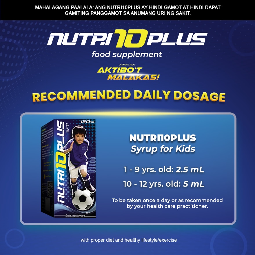 Multivitamins Syrup 120mL x 1 Bottle