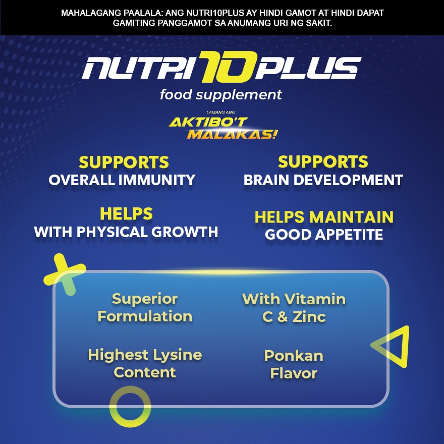 Vitamins + Zinc + CGF Lysine and Taurine Food Supplement Drops 30ml