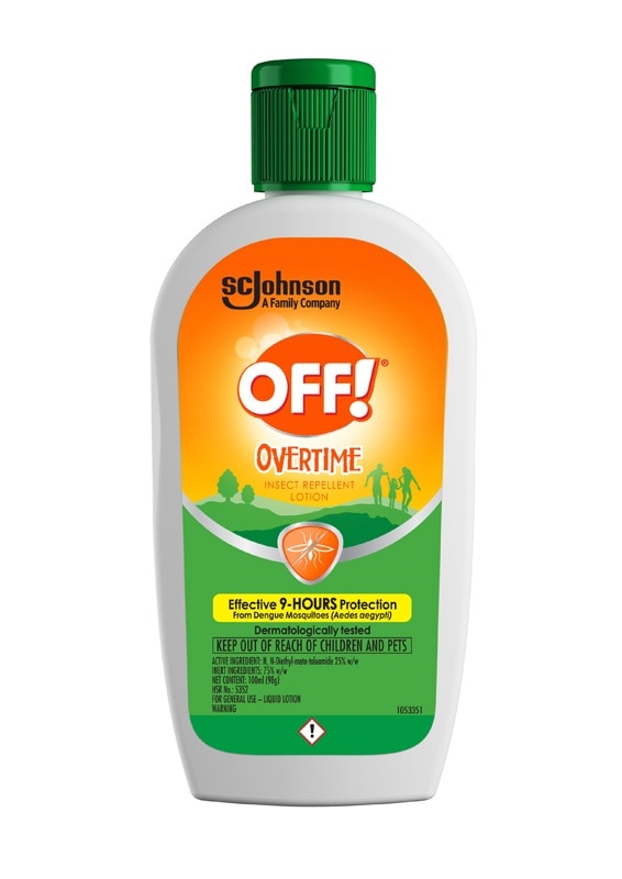 Overtime Insect Repellent Lotion 100ml