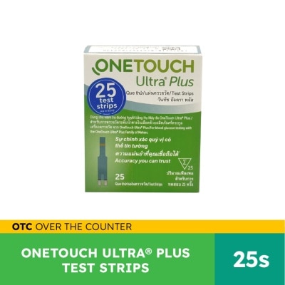ONE TOUCH Ultra Plus Test Strips 25s