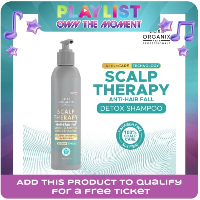 LUXE ORGANIX - LUXE ORGANIX Scalp Therapy Anti-Hair Fall  Gentle Clarifying Detox Shampoo 270ml