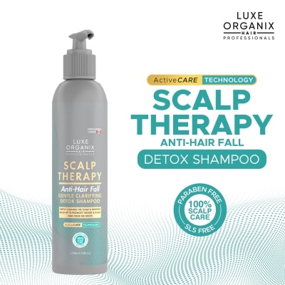 LUXE ORGANIX LUXE ORGANIX Scalp Therapy Anti-Hair Fall  Gentle Clarifying Detox Shampoo 270ml