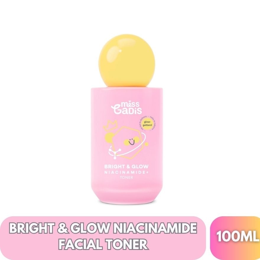 MISS GADIS Bright And Glow Niacinamide Facial Toner 100ml image