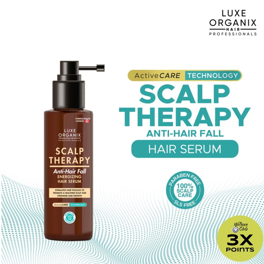 LUXE ORGANIX Scalp Therapy Anti-Hair Fall Energizing Hair Serum 80ml
