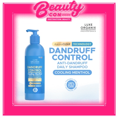 LUXE ORGANIX Dandruff Control Cooling Menthol Shampoo 240ml